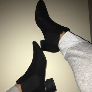 Black booties